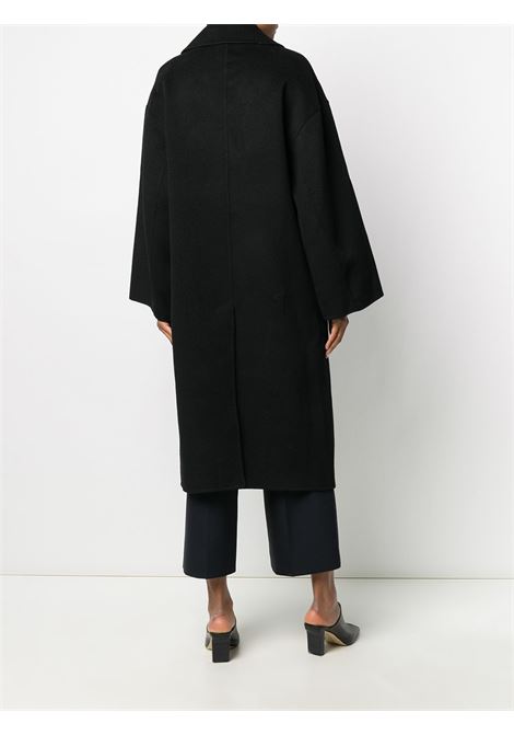 Cappotto Borneo in lana in nero Loulou Studio - donna LOULOU STUDIO | BORNEOBLK